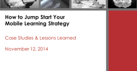 How to Jump Start Your Mobile Learning Strategy