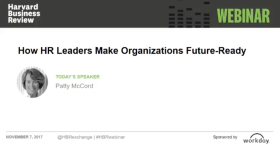 How HR Leaders Make Organizations Future Ready